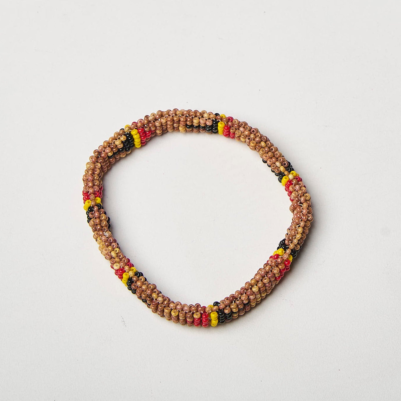 Pulseira de Miçanga fio Elástico Povo Kalapalo