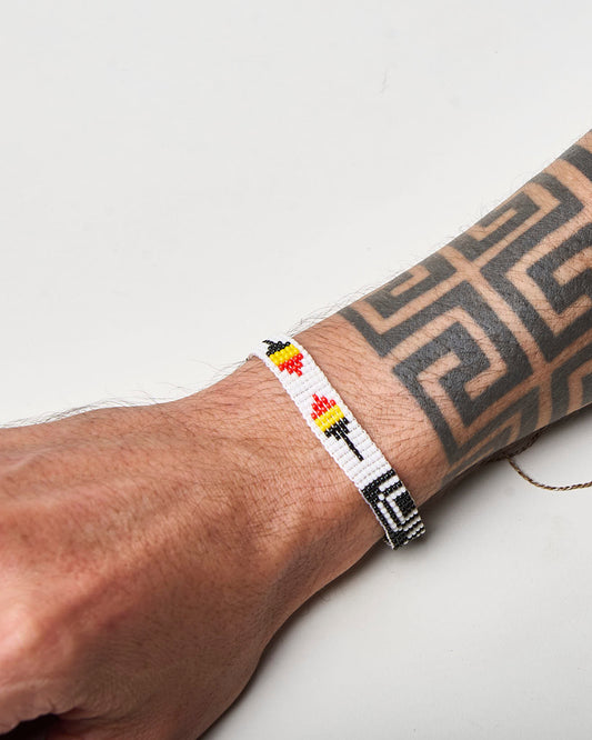 Pulseira de Miçanga Amarração Povo Kamayurá