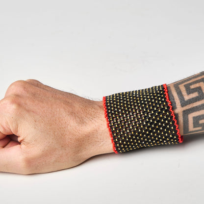 Pulseira de Miçanga fio Elástico Povo Kalapalo