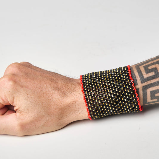 Pulseira de Miçanga fio Elástico Povo Kalapalo