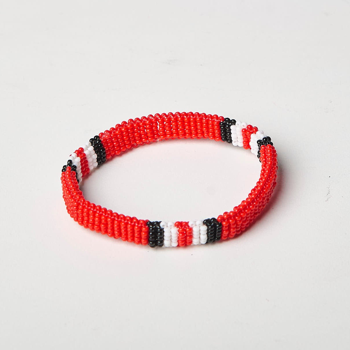 Pulseira de Miçanga fio Elástico Povo Waura