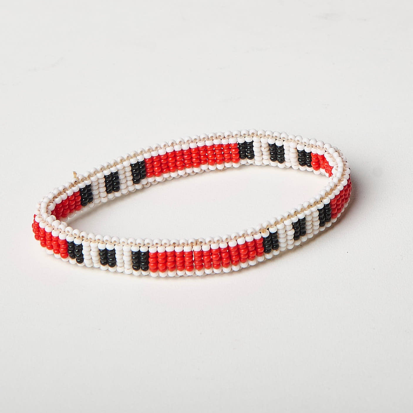 Pulseira de Miçanga fio Elástico Povo Waura