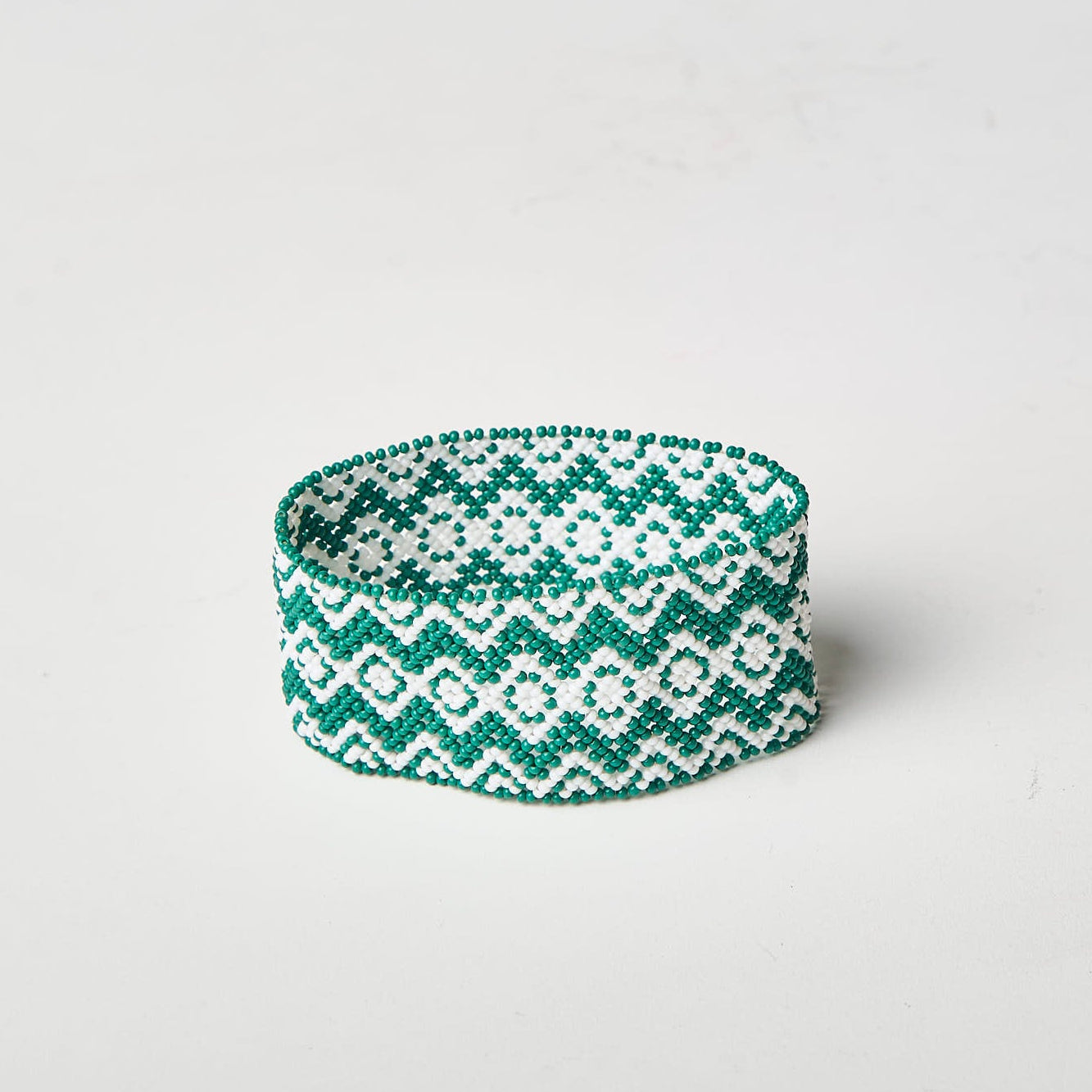 Pulseira de Miçanga fio Elástico Povo Waura