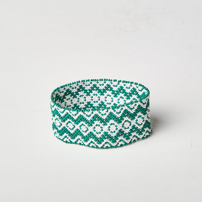 Pulseira de Miçanga fio Elástico Povo Waura