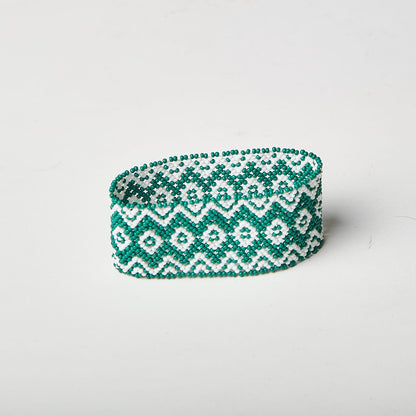 Pulseira de Miçanga fio Elástico Povo Waura