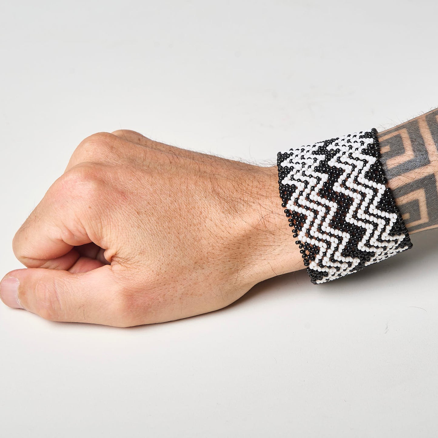 Pulseira de Miçanga fio Elástico Povo Waura