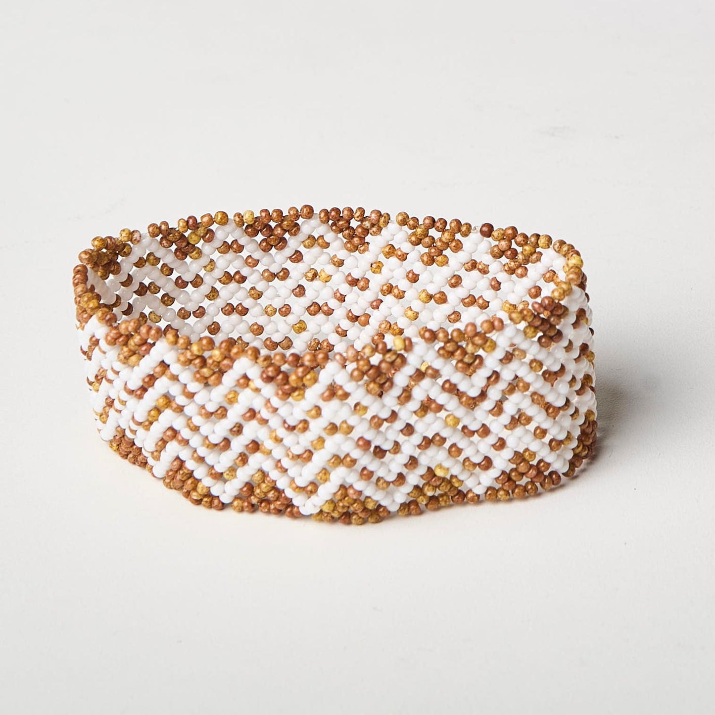Pulseira de Miçanga fio Elástico Povo Waura