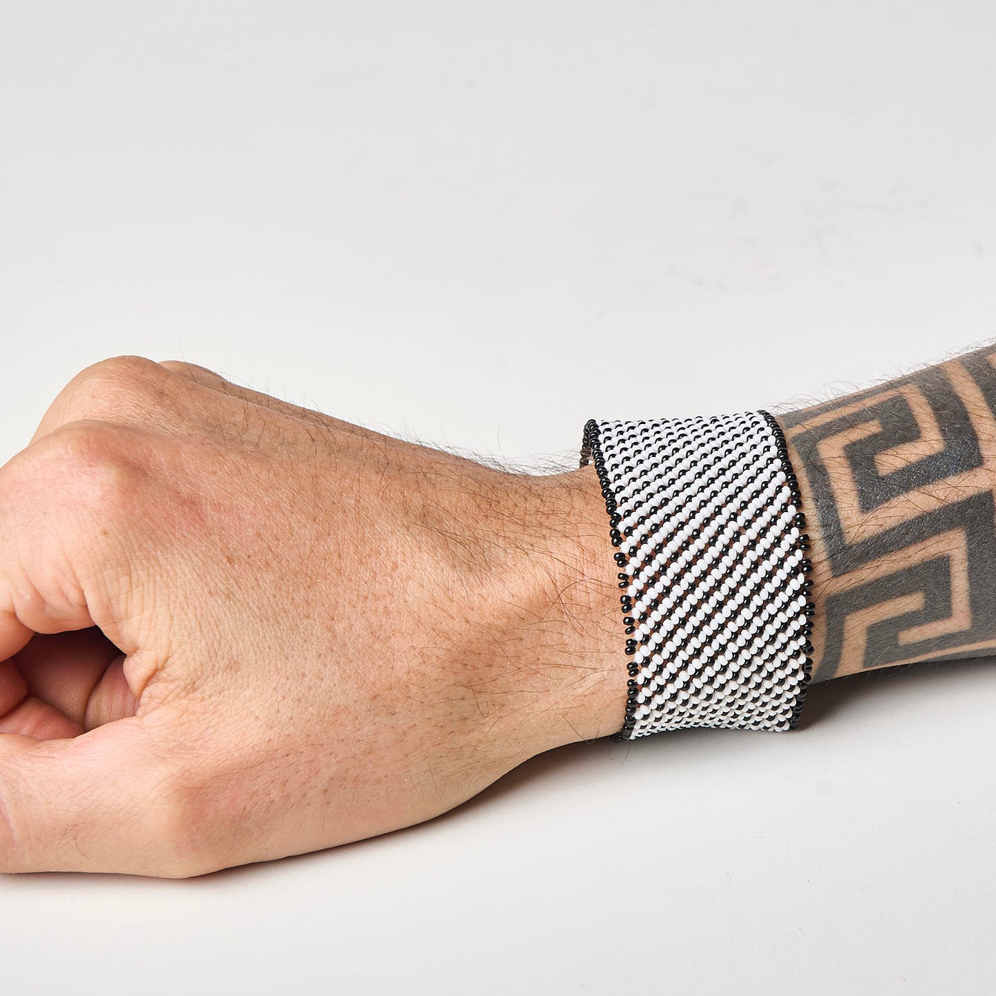 Pulseira de Miçanga fio Elástico Povo Waura