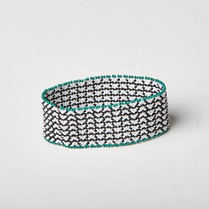 Pulseira de Miçanga fio Elástico Povo Waura