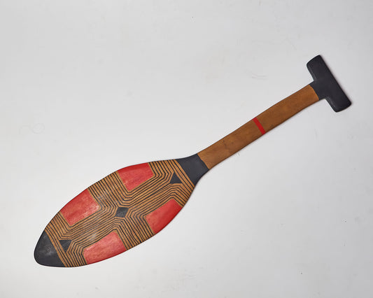 Remo decorativo de Madeira Povo Waura
