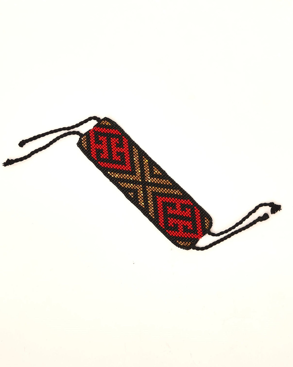Pulseira de Miçangas Ajustável Povo Guajajara