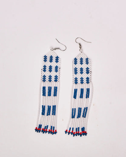Brinco de Miçanga Panará de 12,5 cm