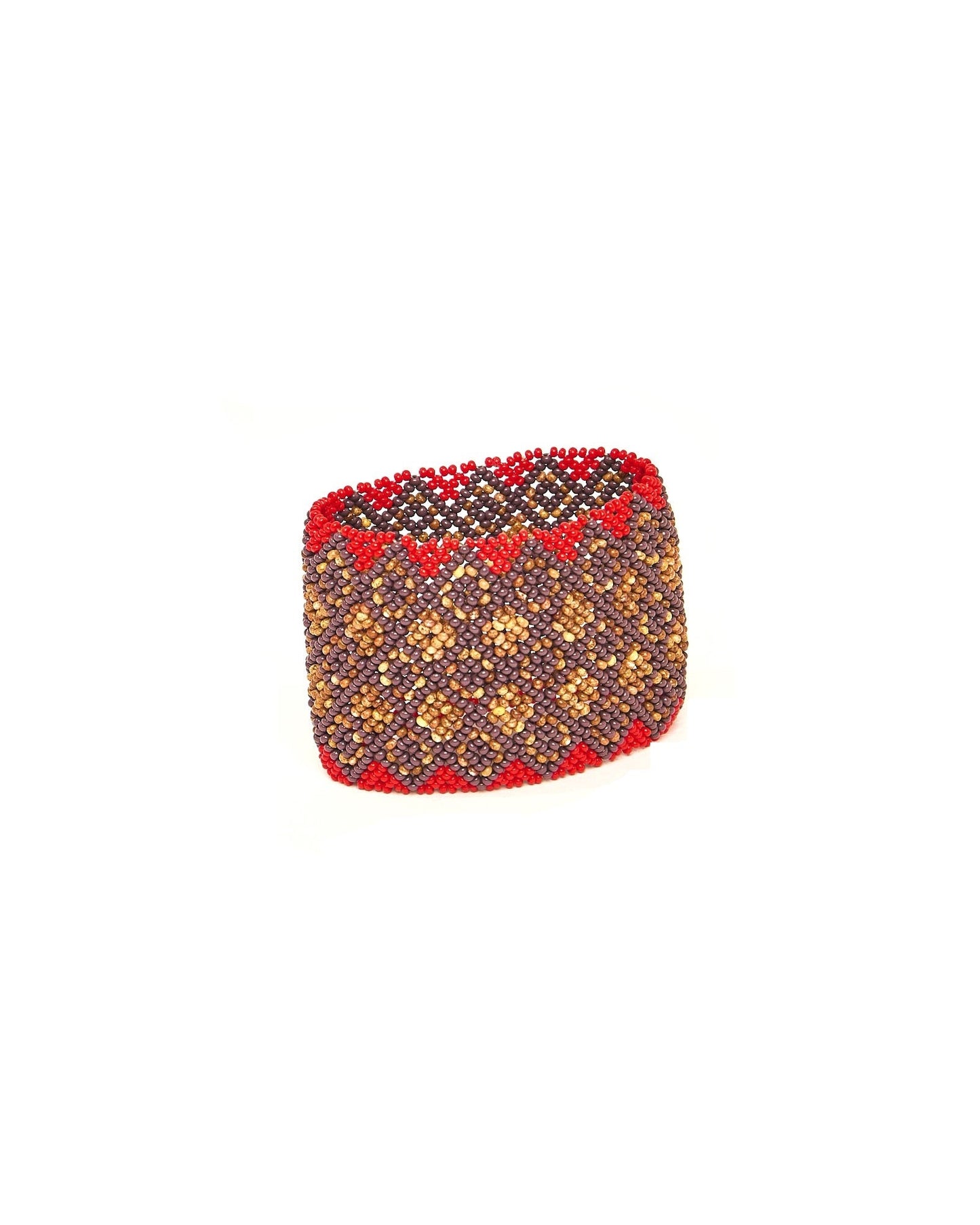 Pulseira de Miçanga fio Elástico Povo Waura