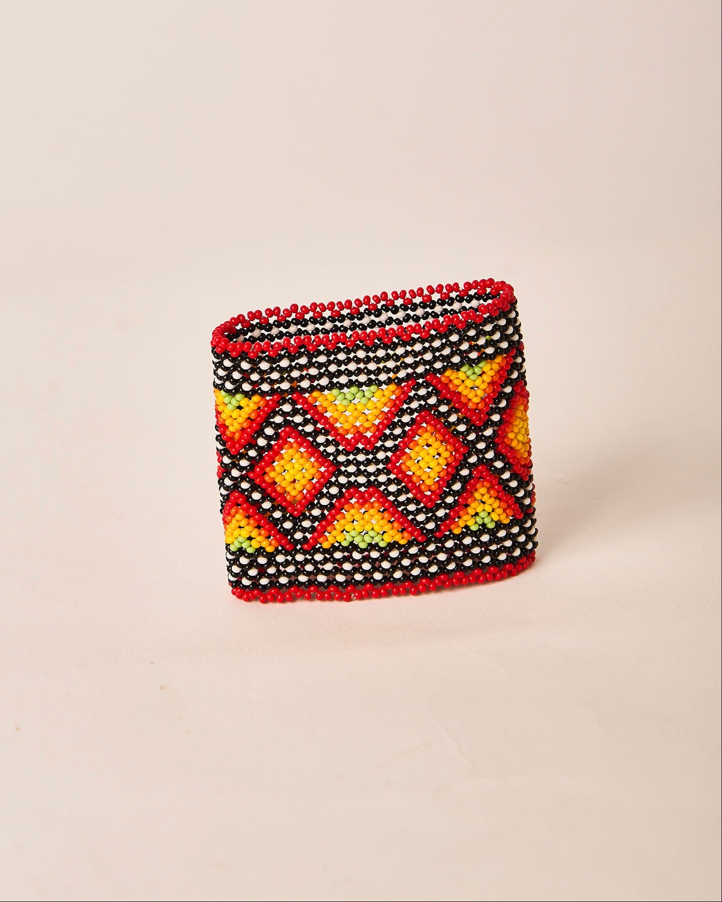 Pulseira de Miçanga Fio Elástico Povo Kamayurá
