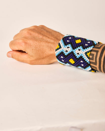 Pulseira de Miçanga Kamayurá Indígena