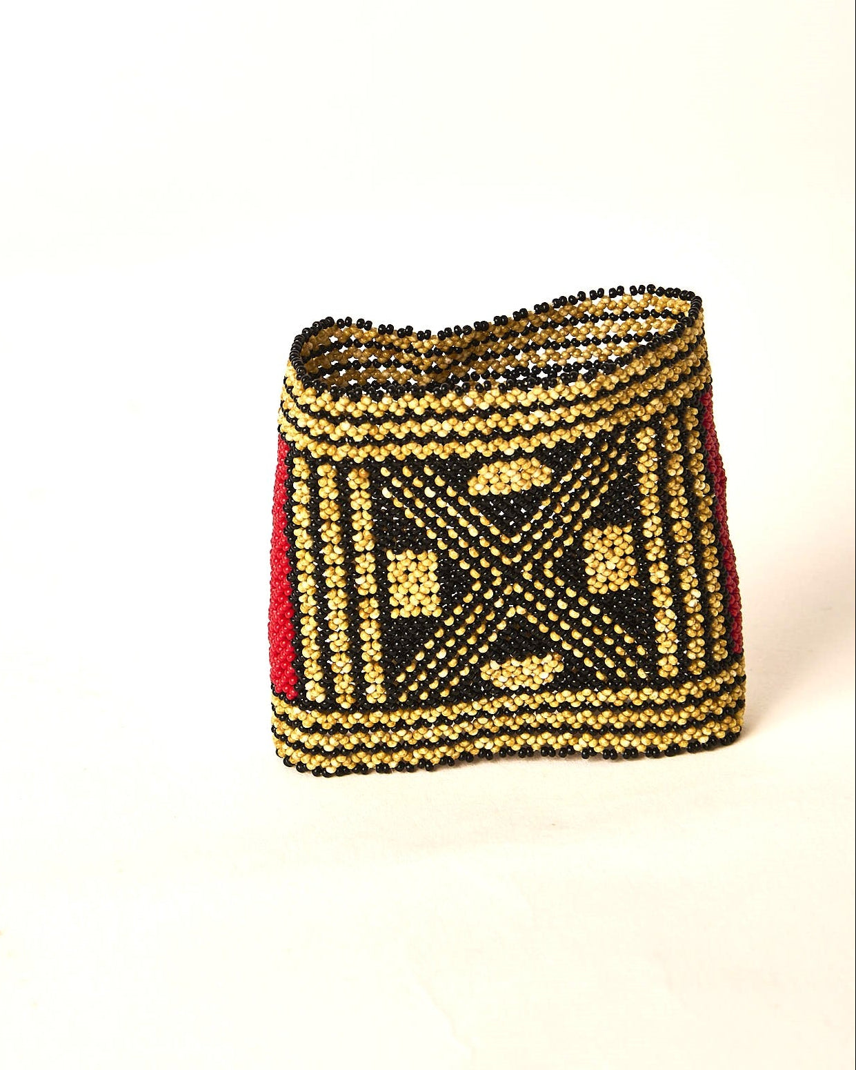 Pulseira de Miçanga fio Elástico Povo Waura