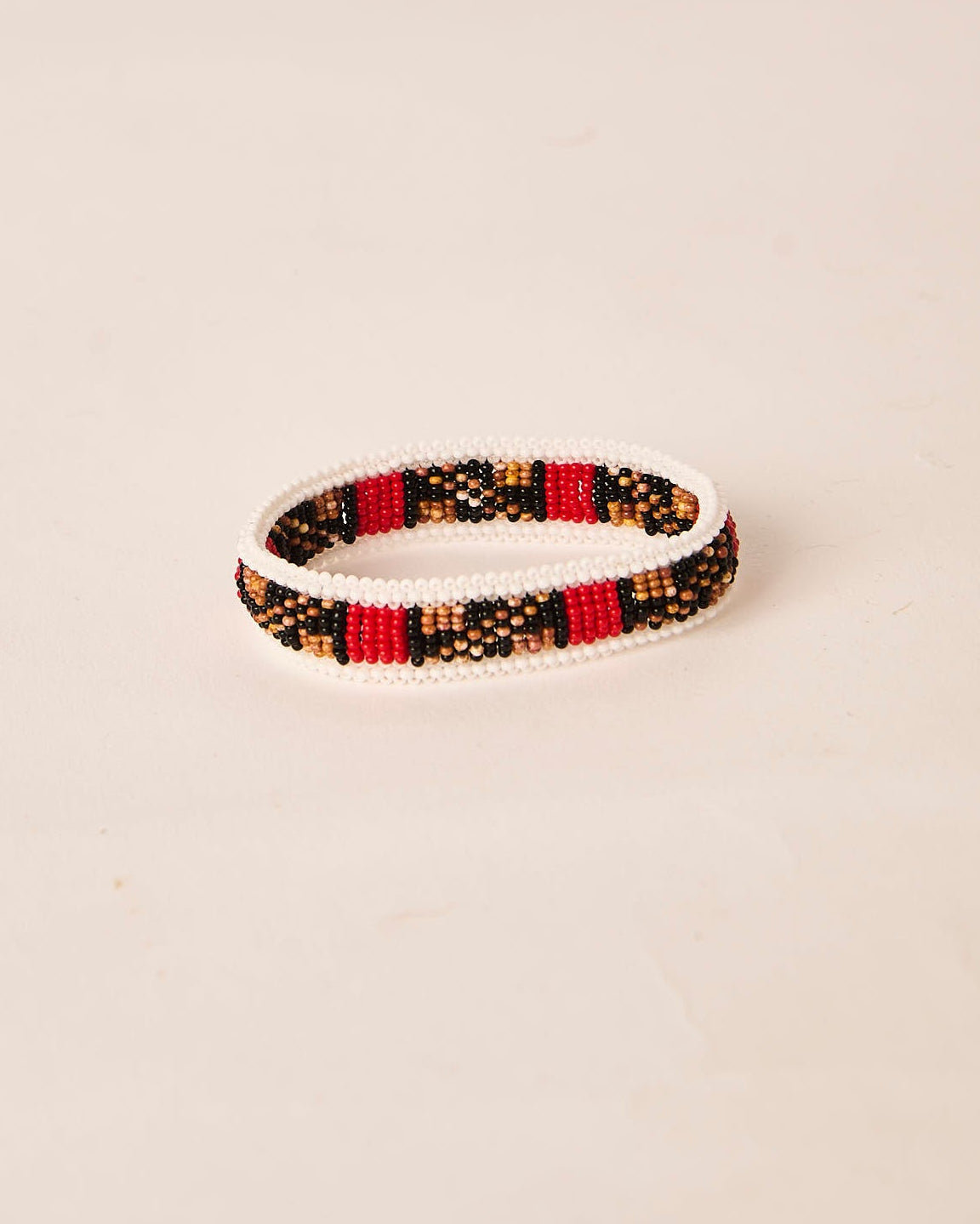 Pulseira de Miçanga fio Elástico Povo Waura