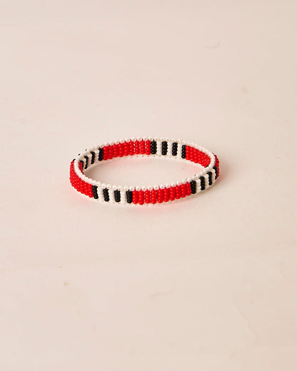 Pulseira de Miçanga Fio Elástico Povo Waura