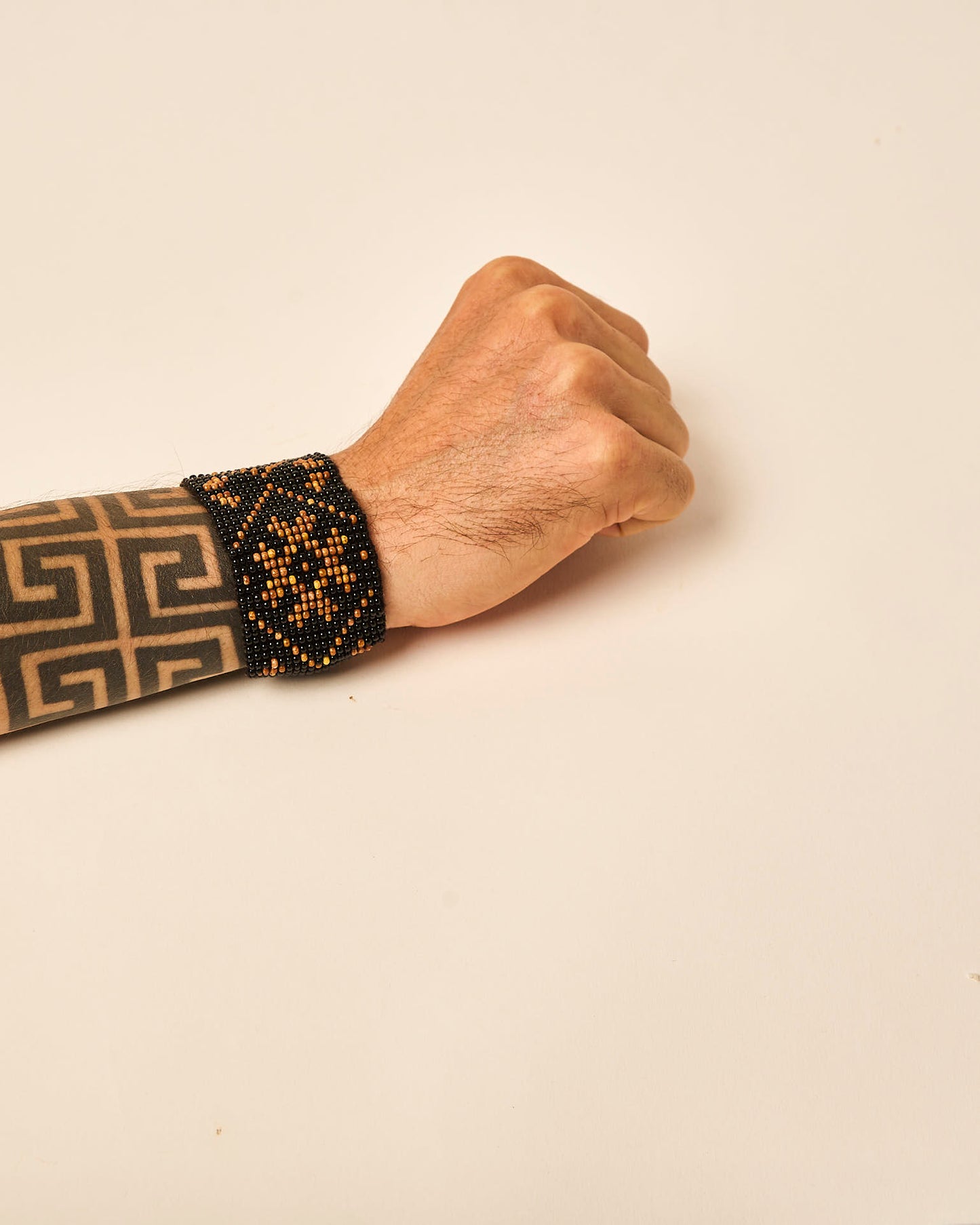 Pulseira de Miçangas Ajustável Povo Guajajara
