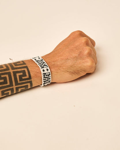 Pulseira Ajustável de Miçanga Povo Wayana