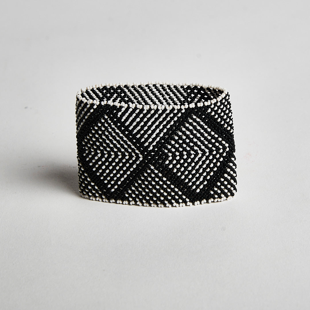 Pulseira Indígena  de Miçanga de Vidro Waura