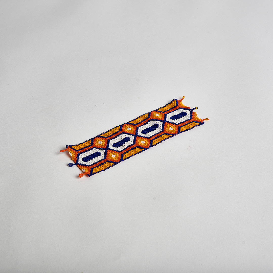 Pulseira de Miçanga e Nylon Povo Kanela