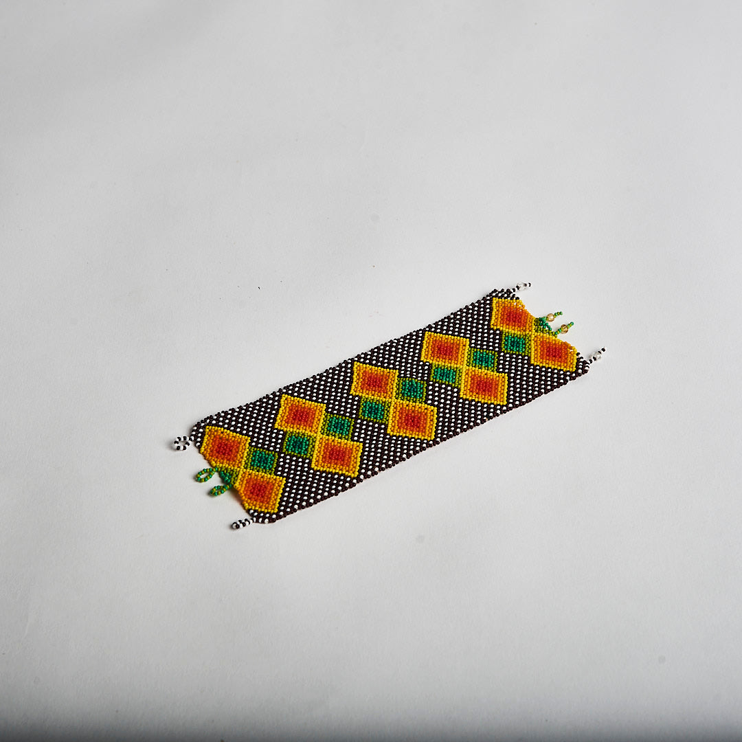 Pulseira de Miçanga e Nylon Povo Kanela