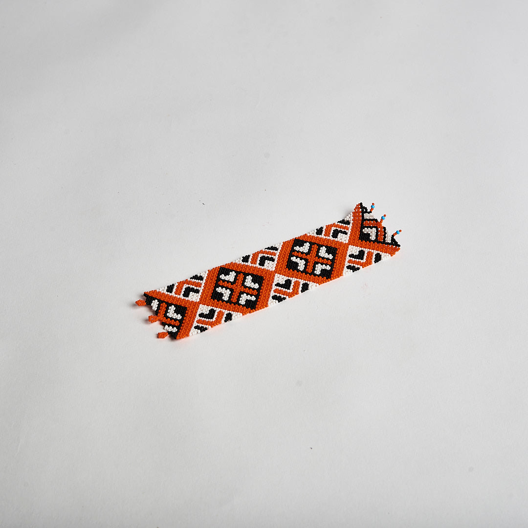 Pulseira de Miçanga e Nylon Povo Kanela