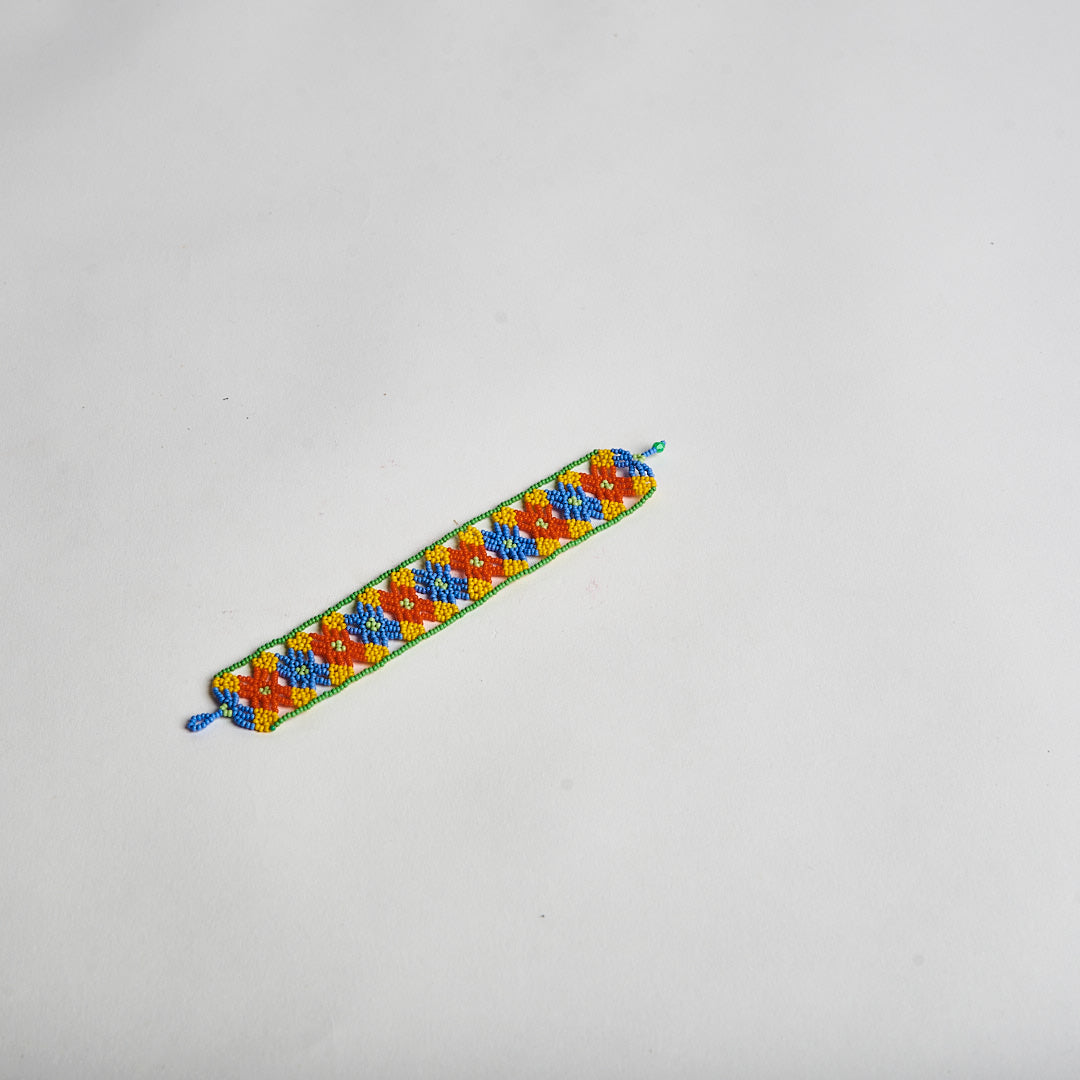 Pulseira de Miçanga e Nylon Povo Kanela
