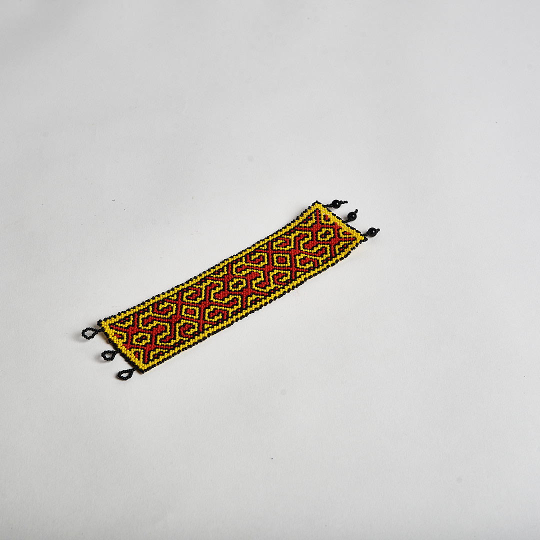 Pulseira de Miçanga e Nylon Povo Kanela