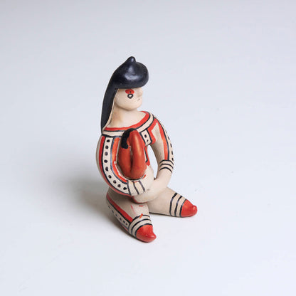 Boneca de cerâmica Ritxoko Povo Karajá
