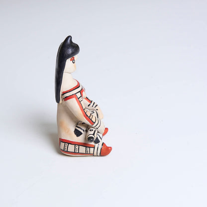 Boneca de cerâmica Ritxoko Povo Karajá