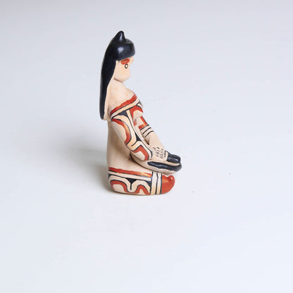 Boneca de cerâmica Ritxoko Povo Karajá