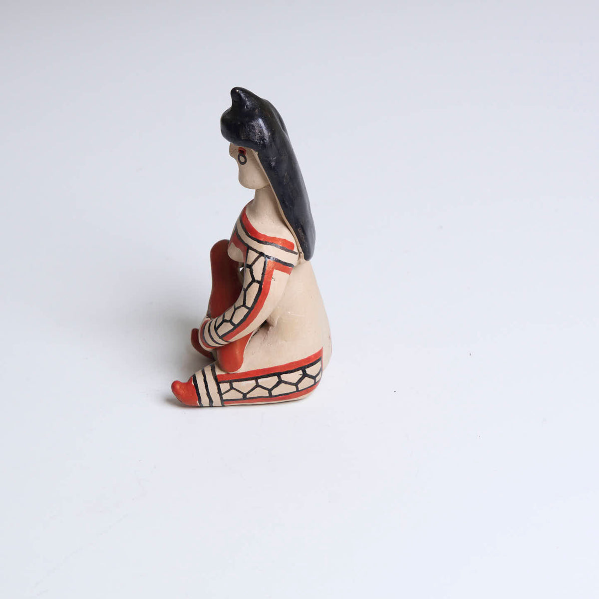 Boneca de cerâmica Ritxoko Povo Karajá