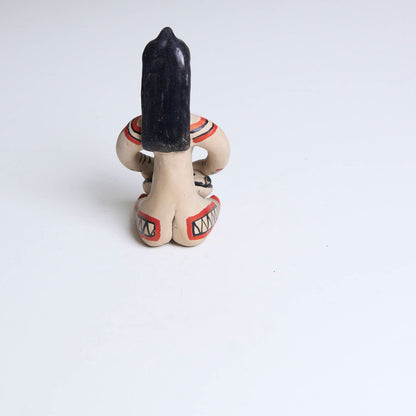 Boneca de cerâmica Ritxoko Povo Karajá