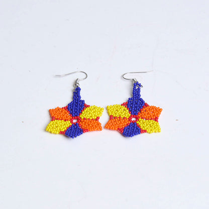 Brinco Artesanal de Miçanga Povo Kanela