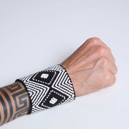 Pulseira de Miçanga fio Elástico Povo Kamayurá