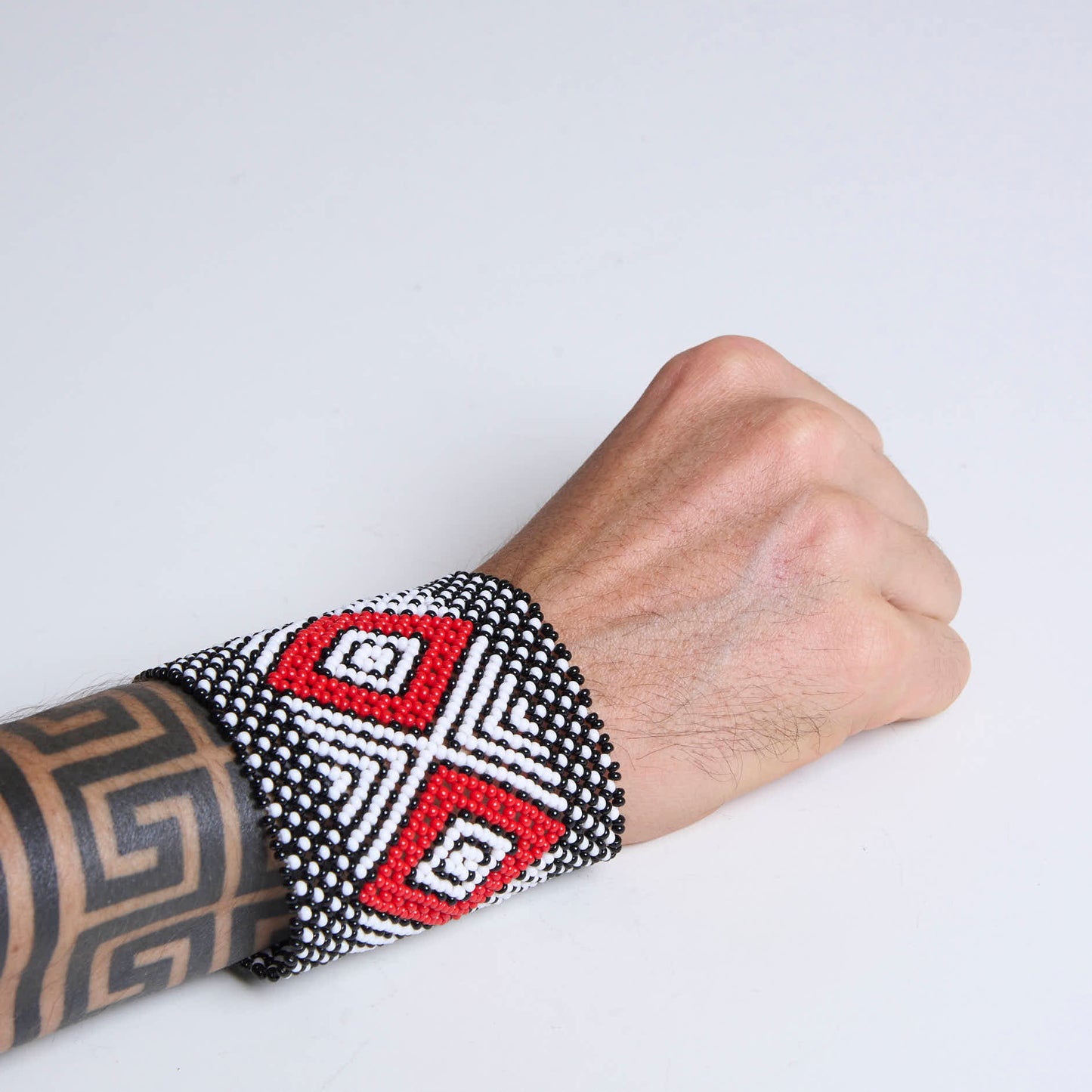 Pulseira de Miçanga fio Elástico Povo Kamayurá