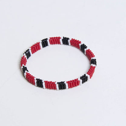 Pulseira Cobra Coral de Miçanga Povo Waura