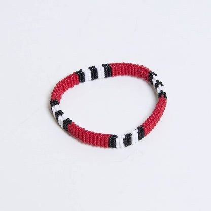 Pulseira Cobra Coral de Miçanga Povo Waura