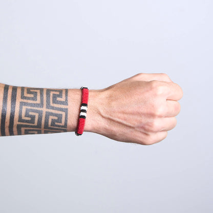 Pulseira Cobra Coral de Miçanga Povo Waura